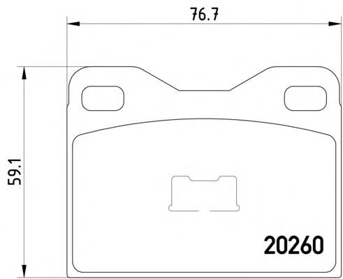 2026002 Textar pastillas de freno delanteras