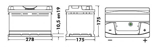 Comprar EB712 Exide Batería de coche