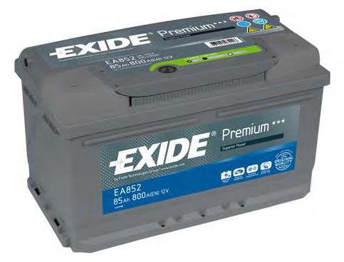 Comprar EA852 Exide Batería de coche
