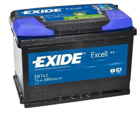 EB741 Exide Batería Start-Stop