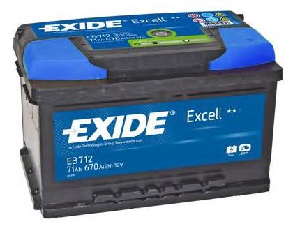 Batería de arranque Exide EB712 precio, desde 91,40 EUR