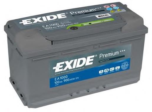 Batería de arranque Exide EA1000 precio, desde 128,69 EUR