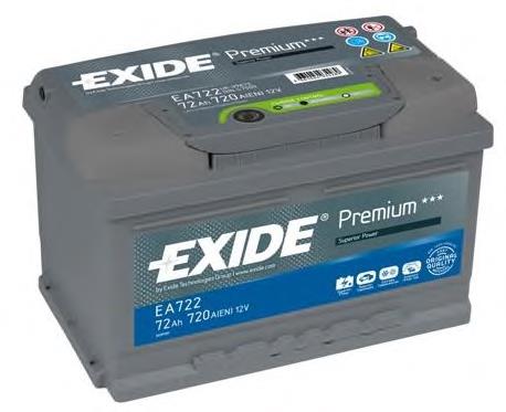 Batería Exide EA722