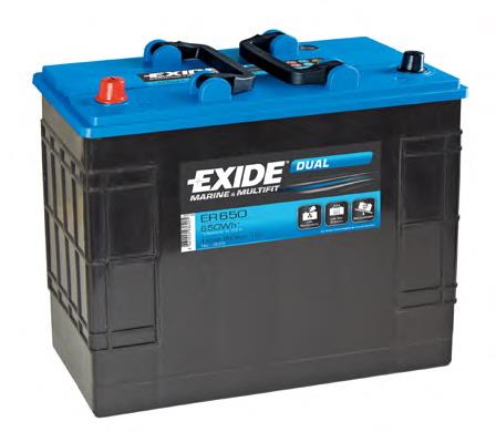 Batería de arranque ER650 Exide