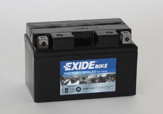 Batería de Arranque Exide 8.6 ah 12 v B00 (AGM128)
