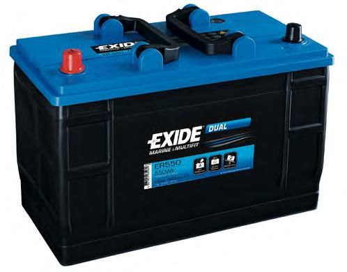 Batería de Arranque Exide (ER550)