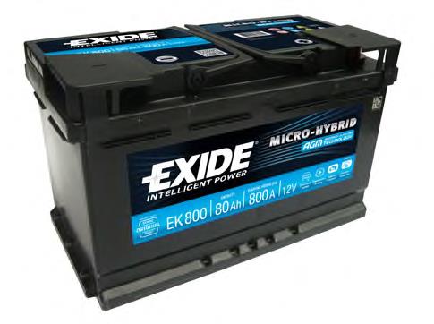 Comprar EK800 Exide Batería de coche