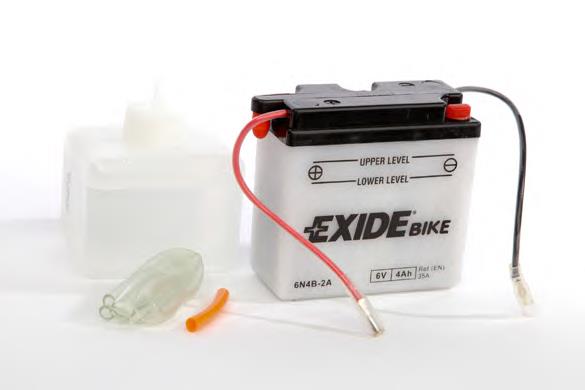 6N4B2A Exide Batería Start-Stop