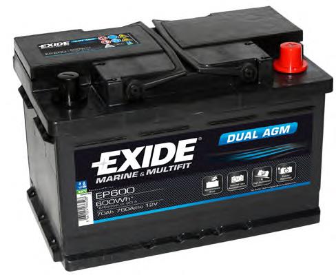 Comprar EP600 Exide Batería de coche