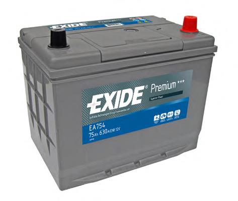 Batería de Arranque Exide Premium 75 ah 12 v B1Korean (EA754)