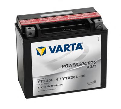 YTX20HLBSPW Yuasa Batería Start-Stop
