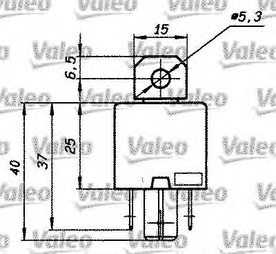 Comprar 643828 VALEO Relé de desempañador de luneta trasera