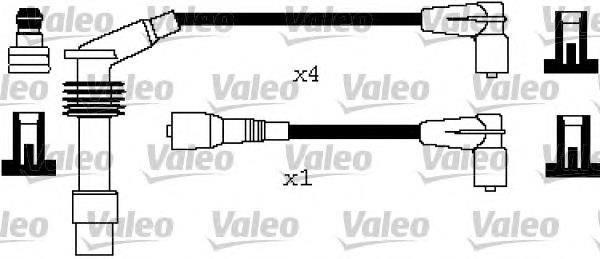 346291 VALEO juego de cables de encendido