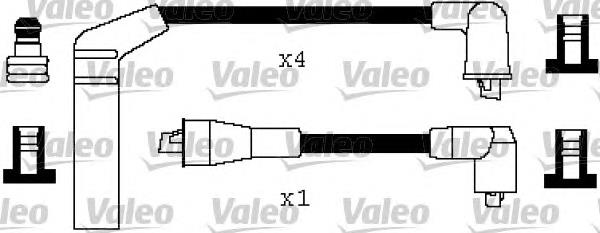 Juego de cables de encendido 346329 VALEO