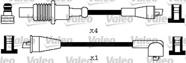 Juego de cables de encendido 346396 VALEO