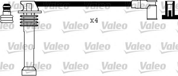 Cables de bujías 346367 VALEO