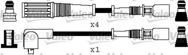 Juego de cables de encendido 346358 VALEO