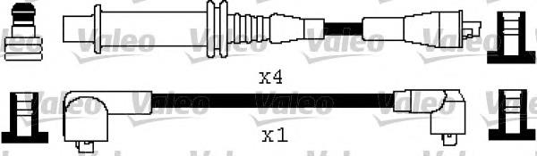 Cables de bujías 7294 NGK