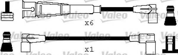 346360 VALEO juego de cables de encendido