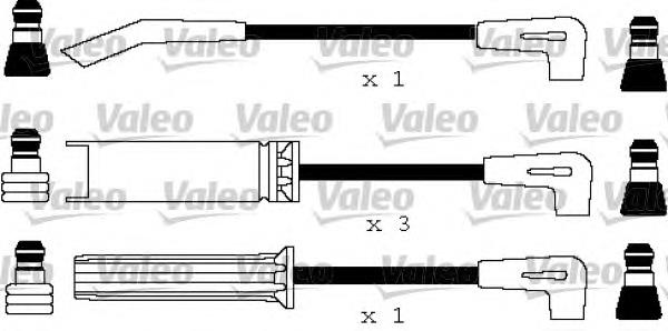 Juego de cables de encendido 346160 VALEO