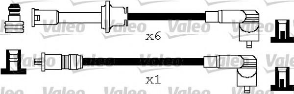 Juego de cables de encendido 346207 VALEO