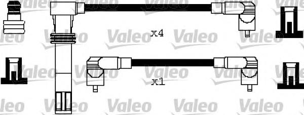 346247 VALEO juego de cables de encendido