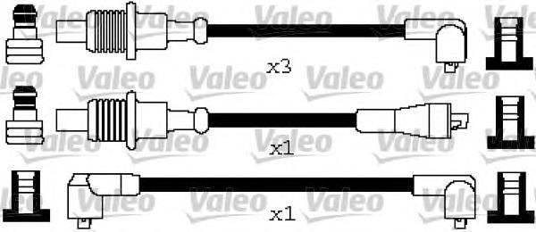 346650 VALEO juego de cables de encendido