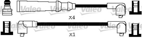 Juego de cables de encendido 346593 VALEO