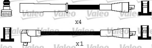 Juego de cables de encendido 346492 VALEO