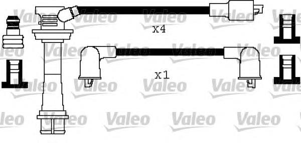 Juego de cables de encendido 346431 VALEO