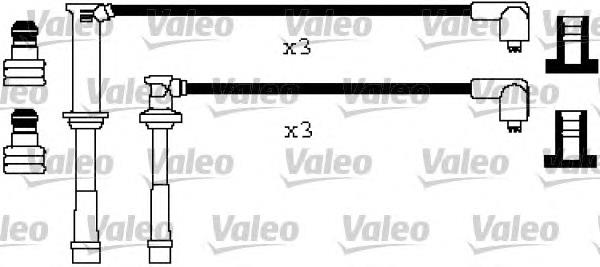 Juego de cables de encendido 346455 VALEO