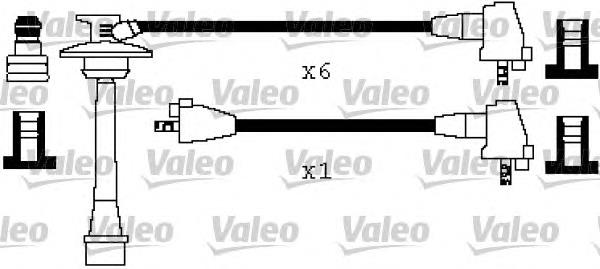 346450 VALEO juego de cables de encendido