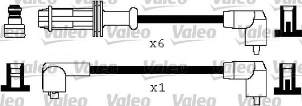 Juego de cables de encendido 346449 VALEO