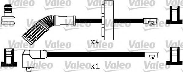 Juego de cables de encendido 346524 VALEO