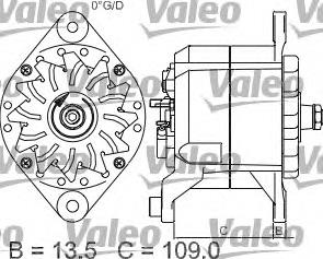 440013 VALEO alternador