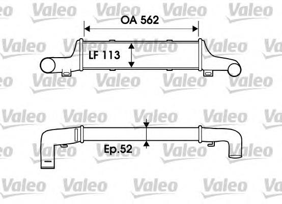 817905 VALEO intercooler