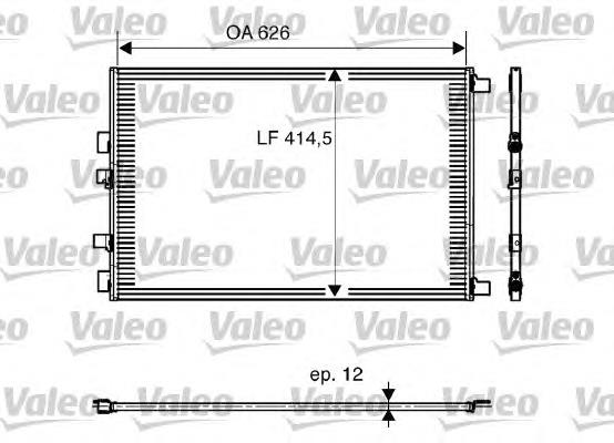 Comprar 818002 VALEO Condensador de aire acondicionado