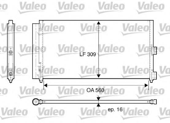 Comprar 818021 VALEO Condensador de aire acondicionado