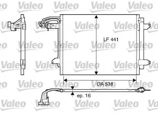 Comprar 817806 VALEO Condensador de aire acondicionado