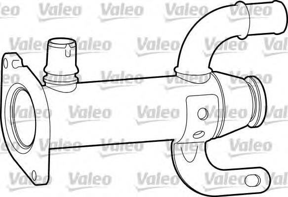 Enfriador de recirculación de gases de escape EGR VALEO 817753