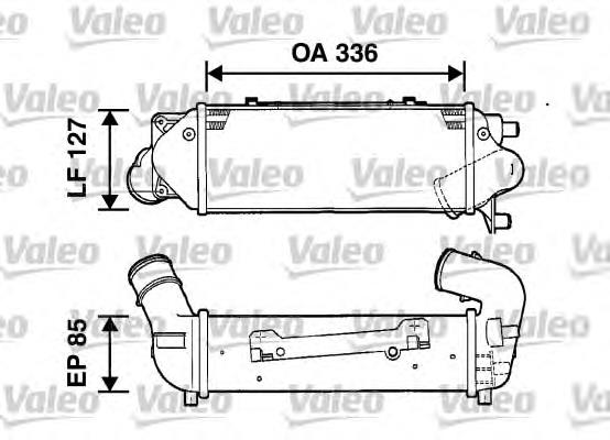 Radiador de intercooler Lancia Kappa (838A)