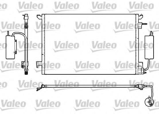 Condensador aire acondicionado 817852 VALEO