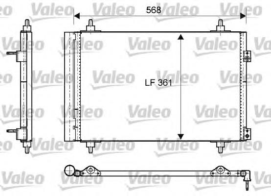Aire acondicionado capacitor VALEO 818171 precio, desde 74,68 EUR