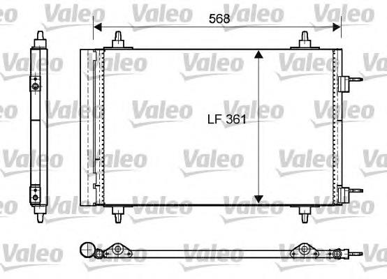 Aire acondicionado capacitor VALEO 818170 precio, desde 78,77 EUR
