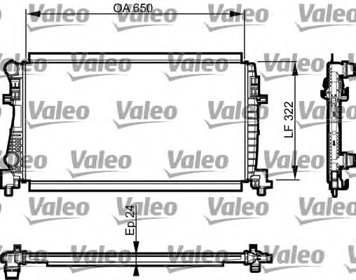 Água radiador VALEO 735557 precio, desde 87,50 EUR
