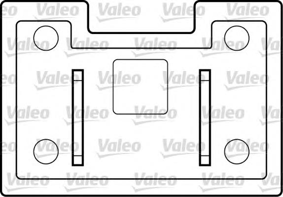 850412 VALEO mecanismo de elevalunas, puerta trasera izquierda