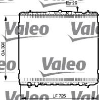 Radiador refrigeración del motor 734905 VALEO