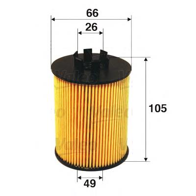 Filtro de aceite 586562 VALEO