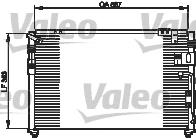 814335 VALEO condensador aire acondicionado