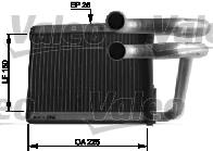 Comprar 812434 VALEO Radiador calefacción
